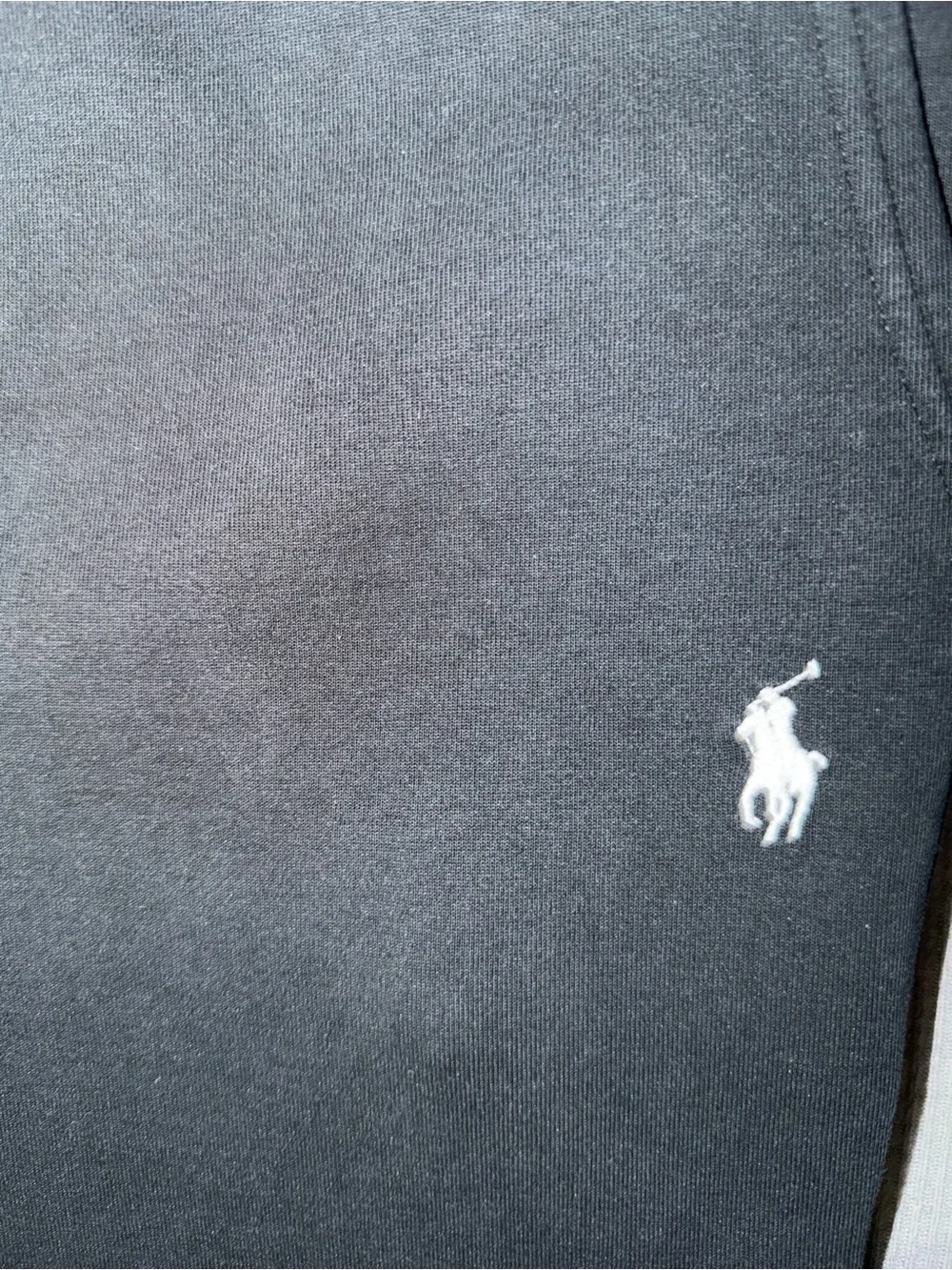 Polo Ralph Lauren embroidered pony tapered sweatpants black mens medium